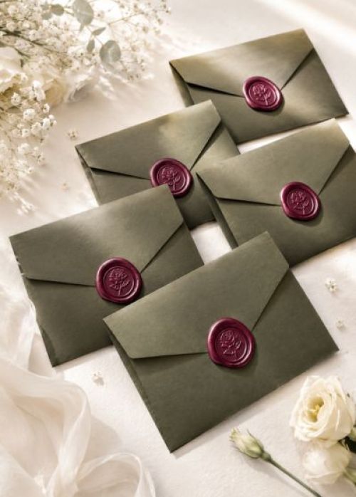 Calligraphy and sealing wax
